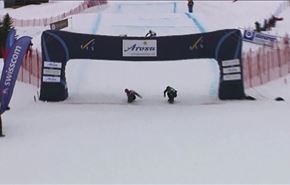 صحنه های دیدنی از مسابقات جهانی اسنوبورد در سوئیس