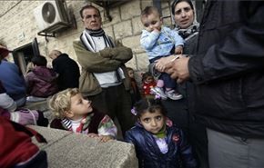 درگیری فلسطینیان با تروریست ها در یرموک