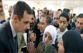بشار الأسد یزور مركزا تربويا للفنون الجميلة بدمشق