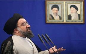 خاتمي: اميركا تمد الارهابيين بالكيمياوي لارتكاب مجازر