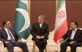 ایران وباكستان تؤكدان رغبتهما بتعزیز العلاقات الثنائیة