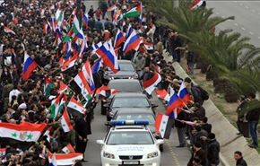 هیچ‌یک از دیپلمات‌های روس قصد ترک دمشق را ندارند