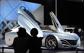 سيارات خيالية في معرض الصين الدولي للسيارات