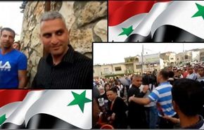 فلسطينيون يطردون طاقم الجزيرة دعما لسوريا+ فيديو