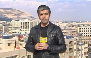 جرح مراسل قناة العالم بنيران المسلحين بسوريا+فيديو