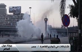 درگیری های خیابانی در پایتخت مصر