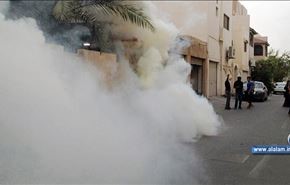 شلیک گاز سمی در مناطق مسکونی بحرین
