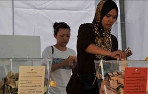 تصاویری از انتخابات تاریخی در مالزی