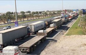 البحرين.. عودة تكدس الشاحنات على جسر الملك فهد