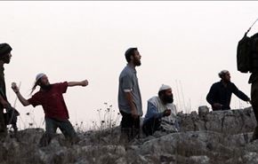 هجوم شهرک نشینان صهیونیست به اراضی فلسطینیان