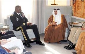 نائب ملك البحرين يستعرض التنسيق مع الاميركيين