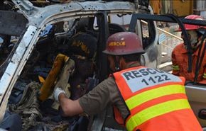مقتل 17 طفلا باكستانيا بانفجار اسطوانة غاز بحافلتهم