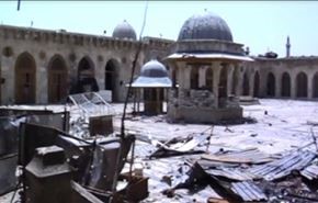خسارتهای وارد شده به مسجد تاریخی 