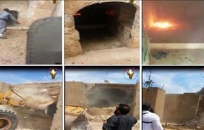 مقام حضرت ابراهیم (ع) در سوریه تخریب شد + فیلم