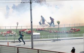 درگیری ها در استانبول شدت گرفت + فیلم