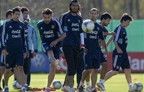 الارجنتين امام اختباركولومبيا والشك يحوم حول ميسي