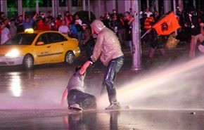 متفرق کردن هزاران معترض در پایتخت ترکیه