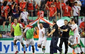 بالصور والفيديو..ايران تحتفل بالتأهل لمونديال البرازيل