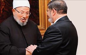 القرضاوي طلب من مرسي قطع العلاقات مع سوريا