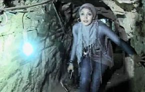 گزارشی منحصر به فرد از داخل تونلهای غزه + فیلم