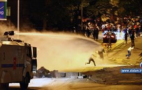إصابات بقمع الشرطة التركية للمتظاهرين ضد إردوغان