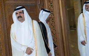 تلویزیون قطر مردم را به بیعت با امیر جدید فرا خواند