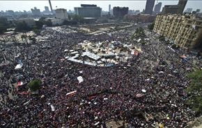 شعارهای مخالفان مرسی در تظاهرات امروز
