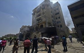 تصاویر حمله به مقر مرکزی اخوان در قاهره