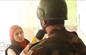 همراهی خبرنگار العالم با ارتش سوریه در حمص