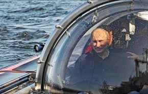 پوتین به اعماق دریا رفت + فیلم
