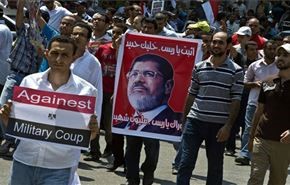 تلاش هواداران مرسی برای بازگرداندن وی به ریاست
