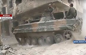 فيديو .. الجيش السوري يضيق الخناق على المسلحين بحمص