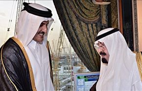 عکس امیر جدید قطر در نخستین سفر خارجی