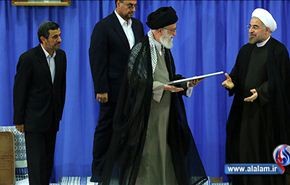 قائد الثورة الاسلامية يصادق على رئاسة روحاني