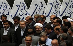 توقعات بحضور حكومة روحاني في حفل اليمين اليوم