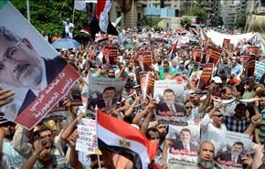 اصرار طرفداران مرسی برای ادامه تظاهرات خیابانی