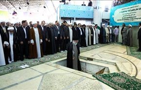 عکس های نماز عید فطر در دانشگاه تهران