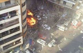 نخستین تصاویر از انفجار در بیروت