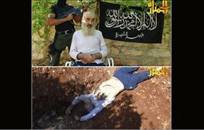 بالصور/جبهة النصرة الارهابية تُعدم الشيخ بدر غزال