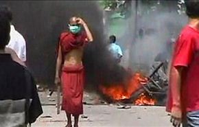بورما .. تهجير قسري للمسلمين باحراق بيوتهم