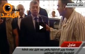 مراسل يغطي محاولة اغتيال وزير مصري بـ