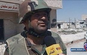 بالفيديو..سيطرة الجيش السوري على بلدة دير سلمان