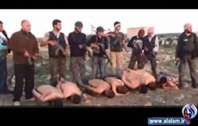 قتل بی رحمانه سربازان اسیر در سوریه + فیلم