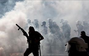 درگیری پليس تركيه با معترضان در مراسم تشییع