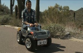 ثبت کوچکترین خودروی جهان در گینس + فیلم