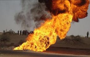 تفجير أنبوب لنقل النفط في مأرب شرقي اليمن