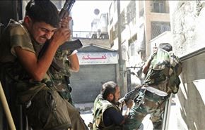 درگیری شدید عناصر داعش و افراد مسلح در سوریه
