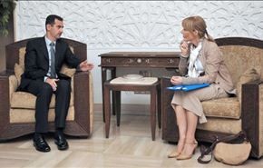 ماذا قال الأسد  في لقائه مع برلمانية اوروبية بارزة؟