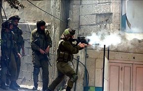 درگیری نظامیان صهیونیست با فلسطینی‌ها در الخلیل