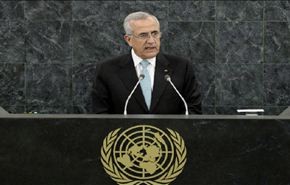 الرئيس اللبناني يدعو لمساعدة اللاجئين السوريين في لبنان